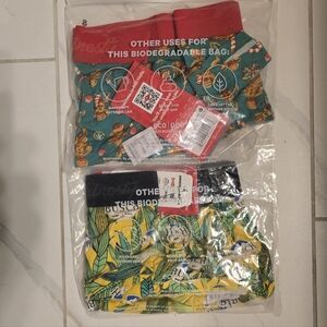 2 Ball Hammock Pouch Boxer Briefs - S - Ginger Rail & Down To Shuck - NEW!